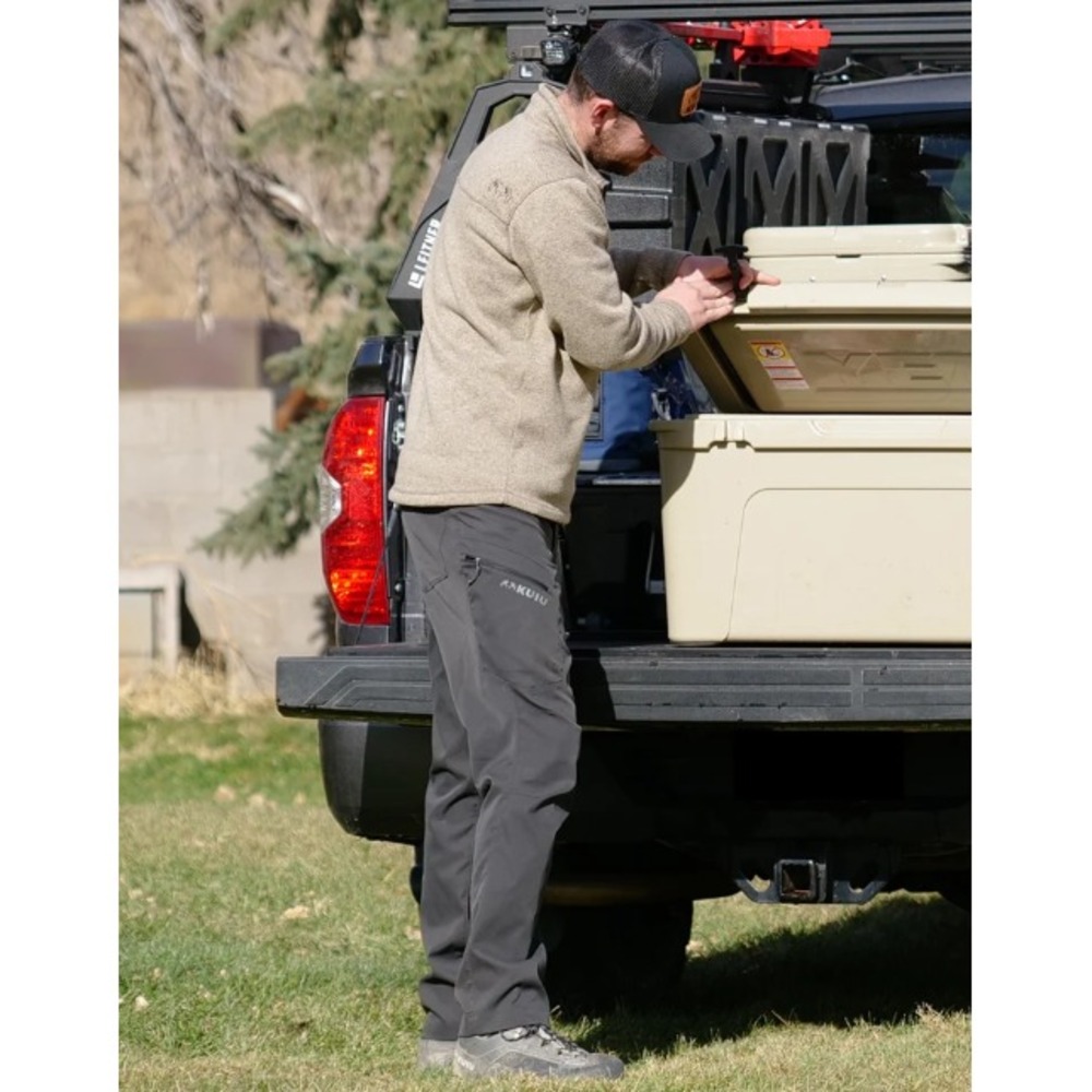 KUIU Sierra Pants Durable Stretch DWR Casual Hunting Hiking Gray Mens Size 34x33 - Picture 2 of 13